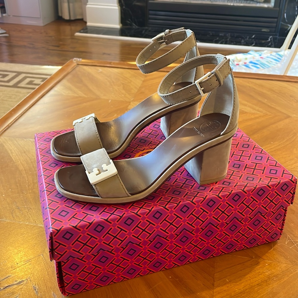 Tory Burch Gabrielle block heeled sandals